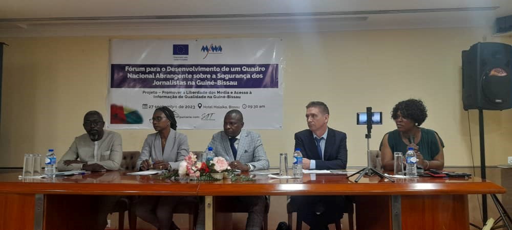 Os Atores de media da Guiné-Bissau, Sociedade Civil e as Autoridades Estatais assinanaram Pacto de Entendimento sobre Segurança dos Jornalistas na Guiné-Bissau