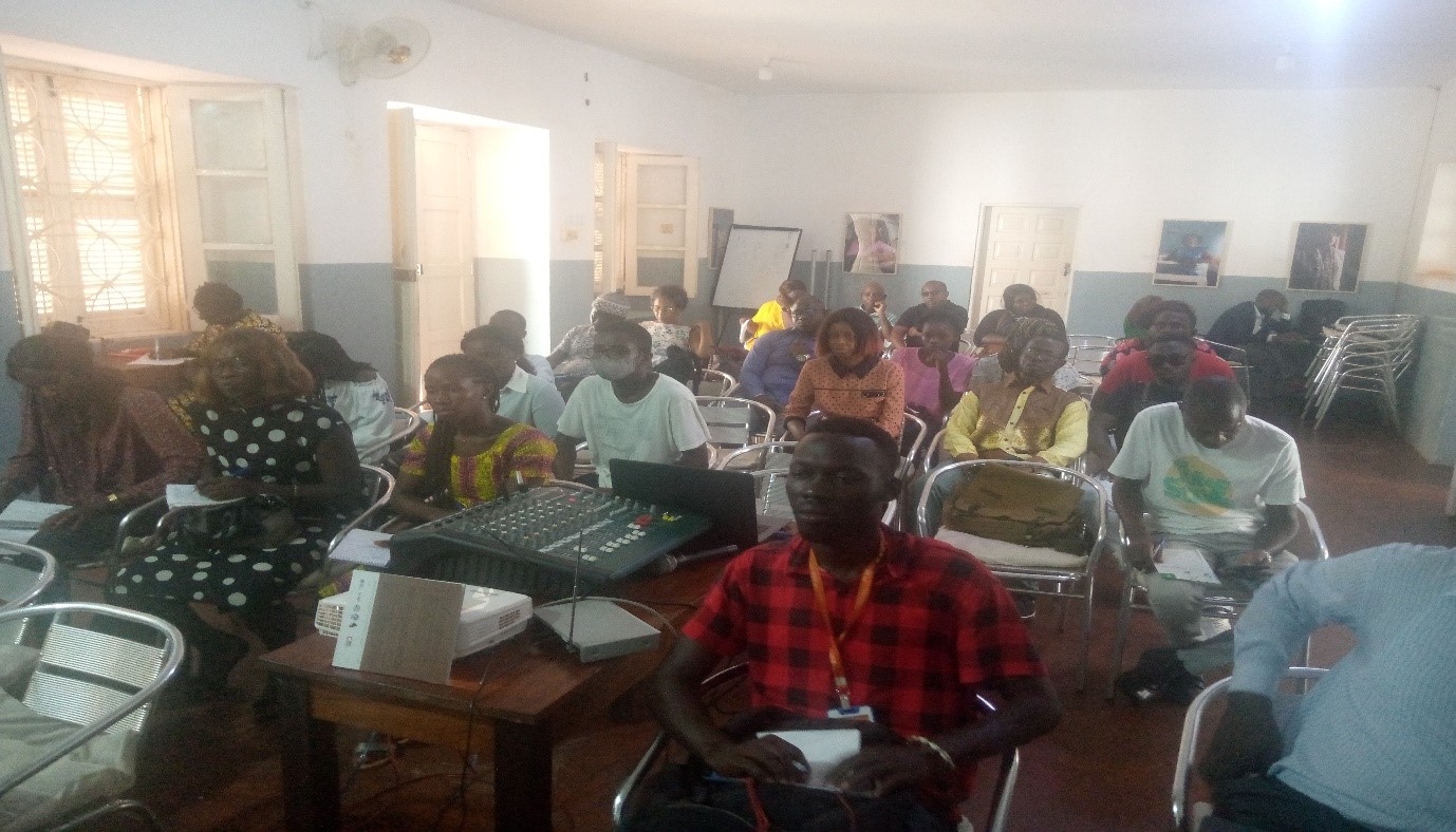 APRESENTAÇÃO DO ESTUDO SOBRE “CONDIÇÕES DAS JORNALISTAS E DOS JORNALISTAS DA GUINÉ-BISSAU” SAB